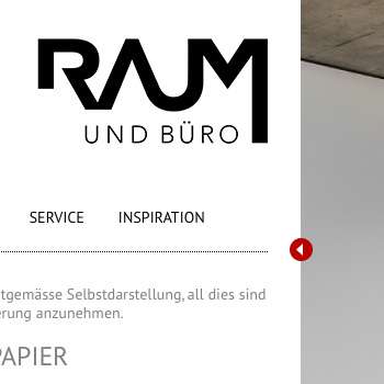 Raum und Büro