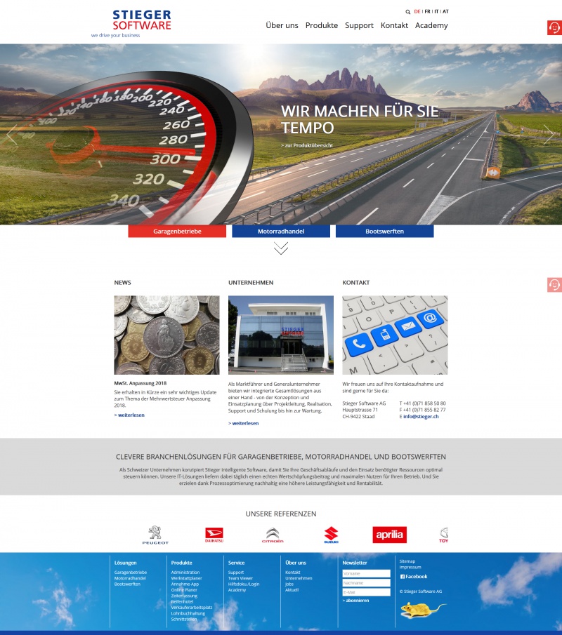 Startseite Stieger